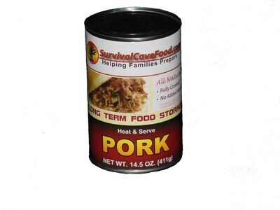 Food - Meat Canned 14.5 oz Pork
