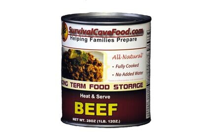 Food - Meat Canned 28 oz Beef