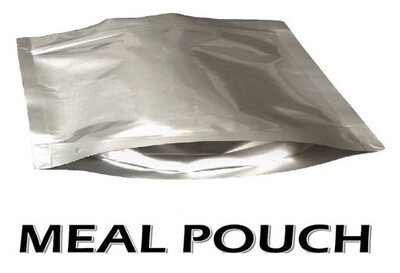 Food Storage - Mylar Bag - Meal Pouch W Zip