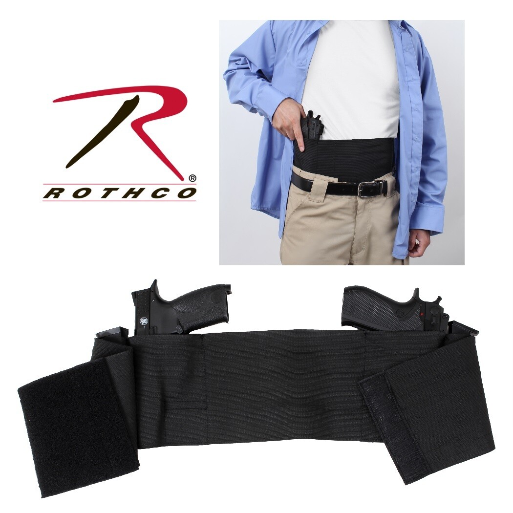 Ammo - Concealed Elastic Belly Holster SM/3X