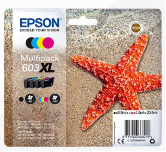 EPSON STARFISH 603XL MULTIPACK B/C/M/Y