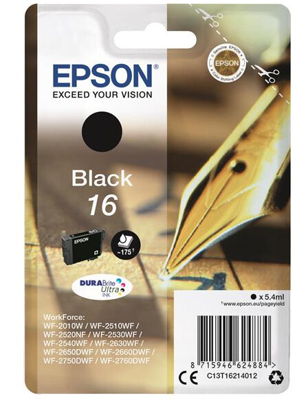 EPSON T1621 16 BLACK INK