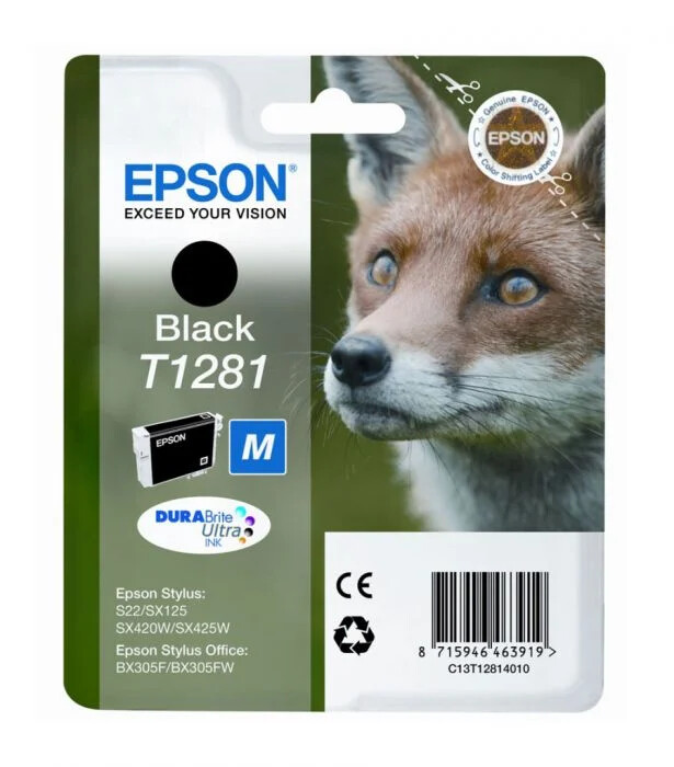 EPSON T1281 BLACK INK