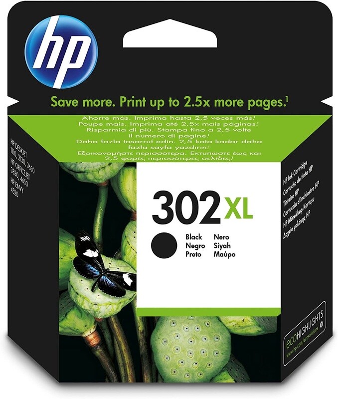 Hp 302xl Black Ink Cartridge