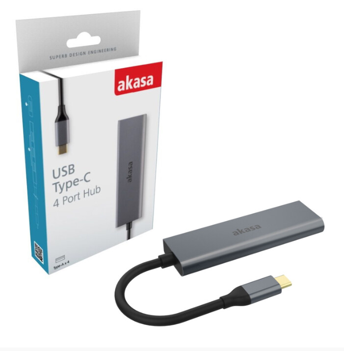 USB Type C 4 Port Hub