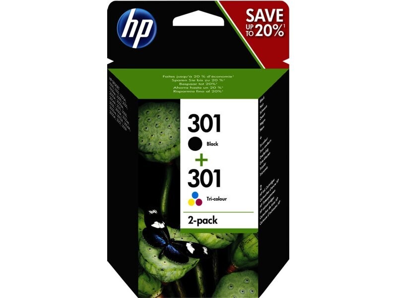 HP 301 COMBO 2-PACK