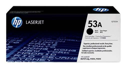 HP 53A (Yield: 3,000 Pages) Black Toner Cartridge