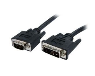 5m DVI to VGA Display Monitor Cable M/M - DVI to VGA (15 Pin)