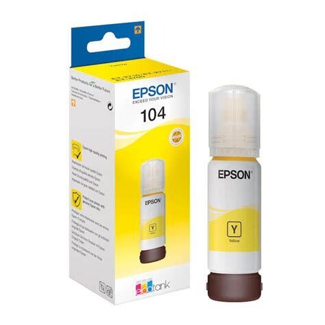 EPSON 104 ECOTANK YELLOW INK