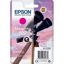 EPSON 502 MAGENTA INK