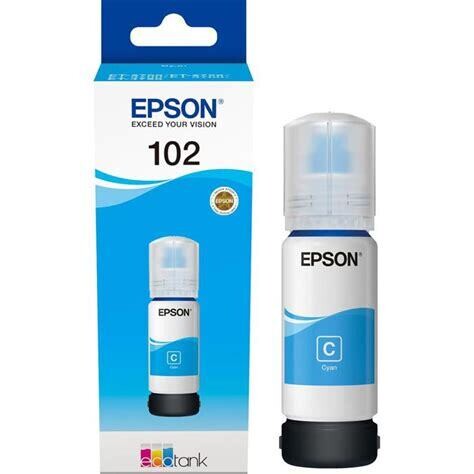 EPSON 102 CYAN INK BOTTLE