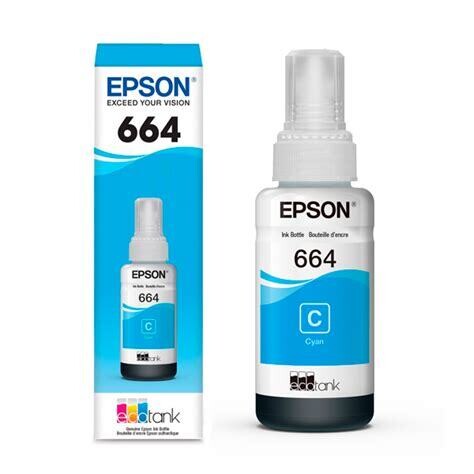 EPSON 664 CYAN INK BOTTLE