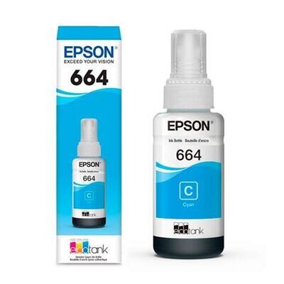 EPSON 664 CYAN INK BOTTLE