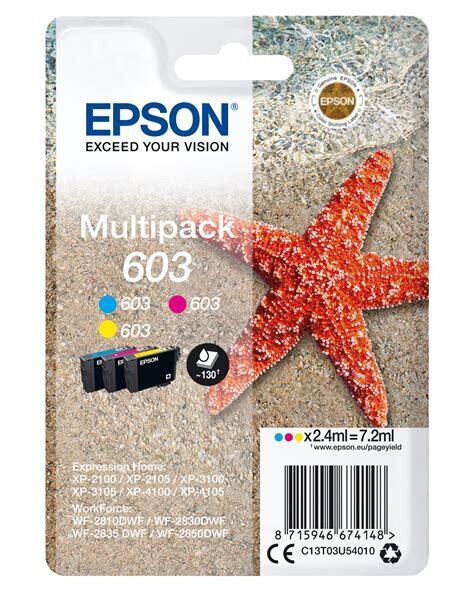 Epson Starfish 603 Multipack C/M/Y