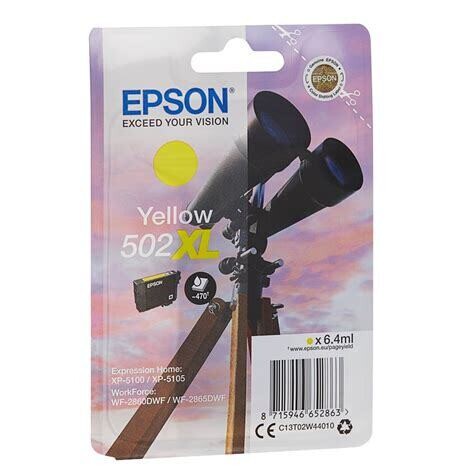 EPSON 502 YELLOW INK