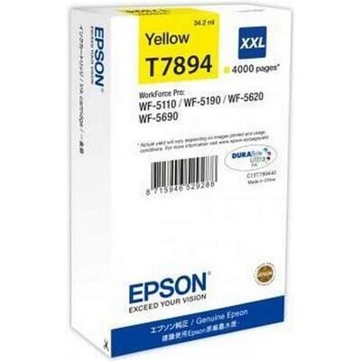 Epson T7894 Yellow  for WF-5XXX