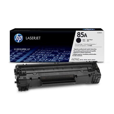 HP 85A (Yield: 1,600 Pages) Black Toner Cartridge