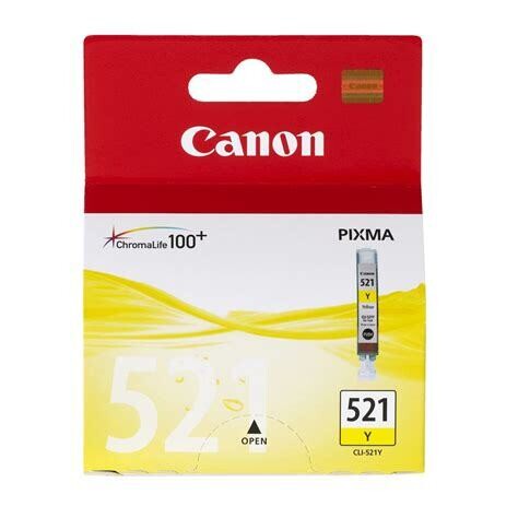 CANON CLI-521 YELLOW INK