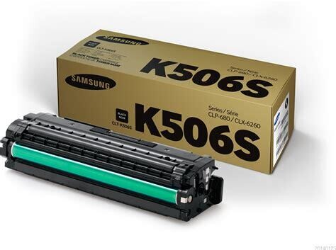 HP CLT-K506S (Yield: 2,000 Pages) Black Laser Toner Cartridge