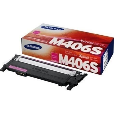 HP CLT-M406S (Yield: 1,000 Pages) Magenta Laser Toner Cartridge