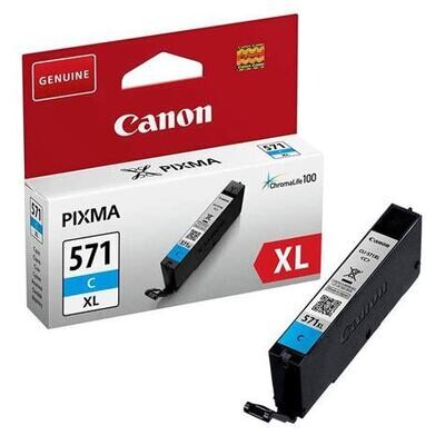 Canon CLI-571XL High Yield Cyan Ink Cartridge