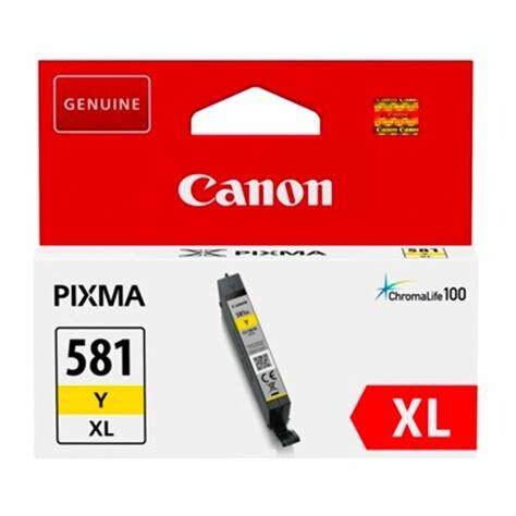 CANON CLI-581XL YELLOW INK BL