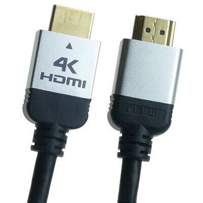 3M HDMI 4K Ultra High Definition Cable Male to Male (Black) Gold Connectors