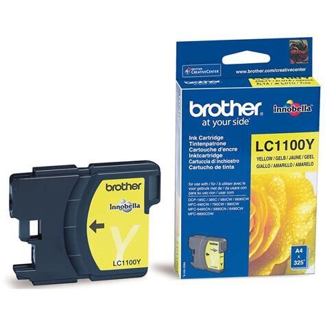 BROTHER LC1100 YELLOW INK