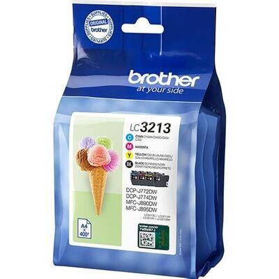BROTHER LC3213 VALUE PACK INK