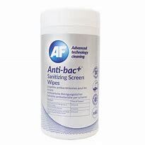 AF Recyclable Anti-Bacterial Sanitising Screen Wipes - Tub of 60