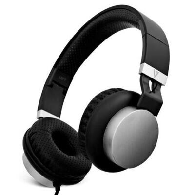 V7 HA601-3EP Wired Over-Ear Headphones with Microphone and Volume Control