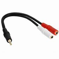 Audio Cable 6in Microphone and Headphone Splitter 