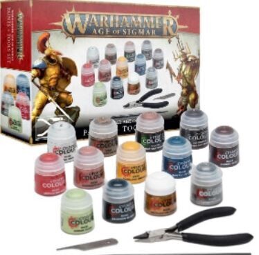 Warhammer Age of Sigmar Paints & Tools