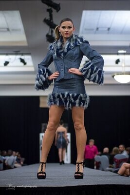 Denim Dress- Sample Item