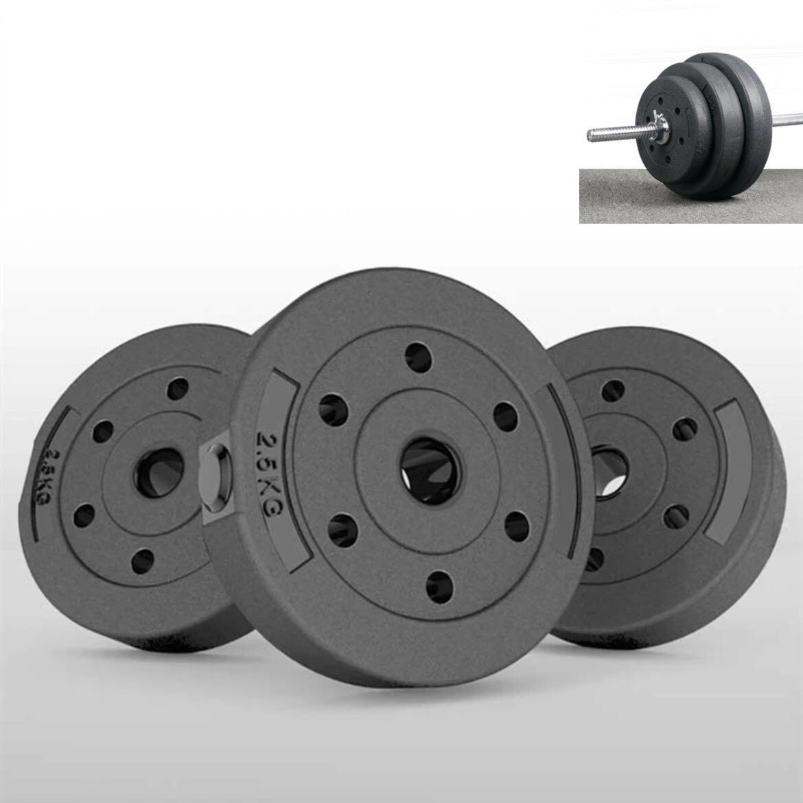 اقراص وزن بلاستيك 2.5kg