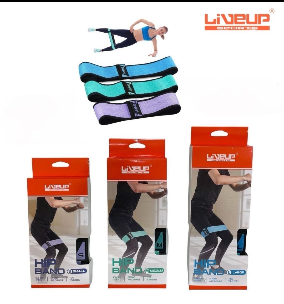 ربر باند قماش ليف اب اصلي من الشركة Large ✓