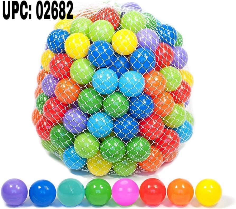 ✓ كرة بلاستيك بالحبة