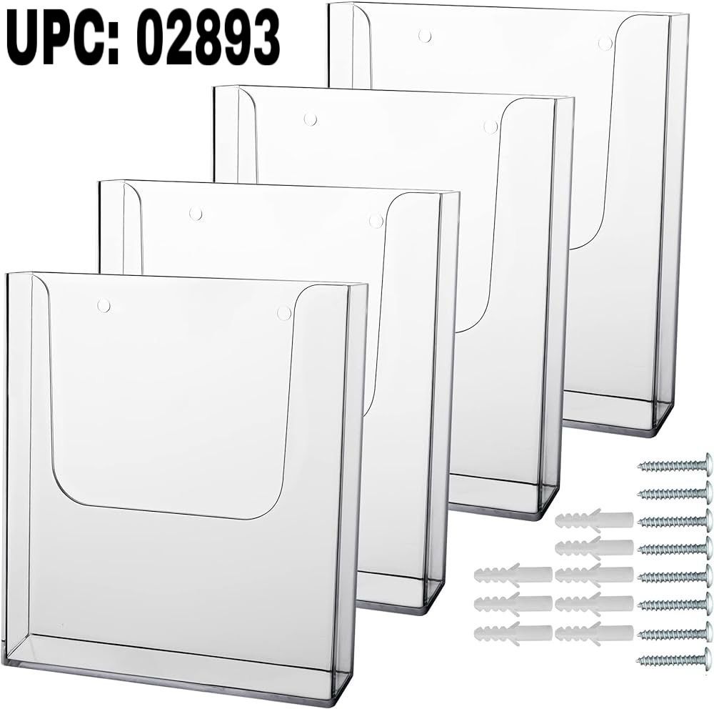 فولدر بلاستيك حائط A4 ✓