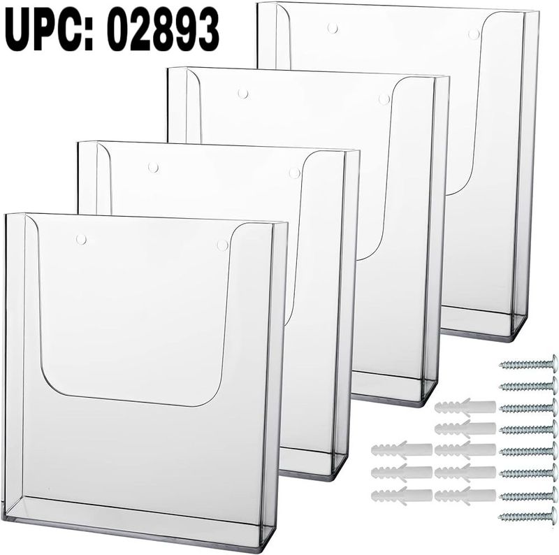 فولدر بلاستيك حائط A4 ✓