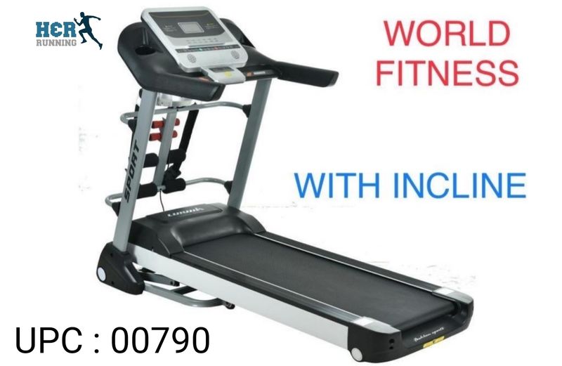 W4300 جهاز ركض 4 حصان مع حركات انكلاين موديل