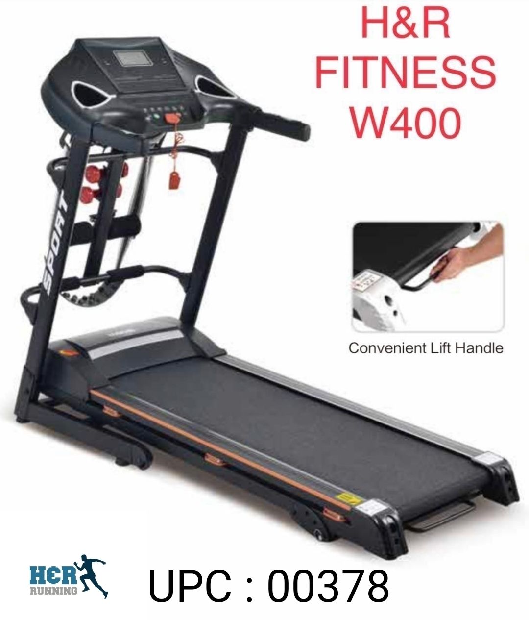 W400 جهاز ركض 2.5 حصان مع حركات موديل
