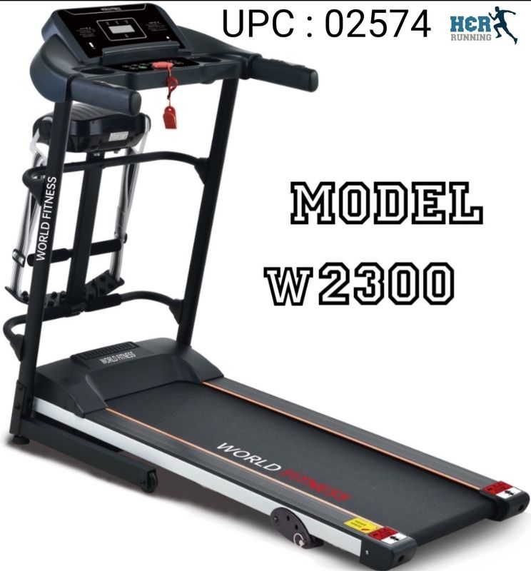 W2300 جهاز ركض مع حركات موديل ✓