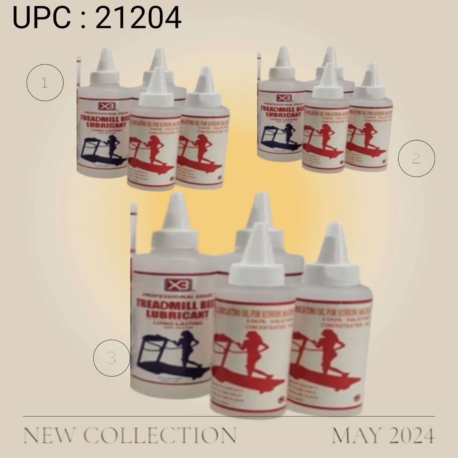 زيت أجهزة الركض 500ml New
