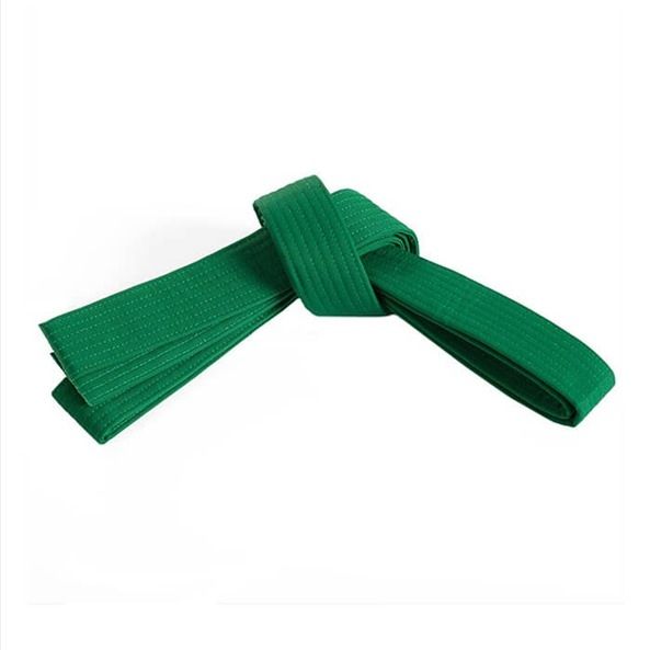 حزام كراتيه اخضر وسط @