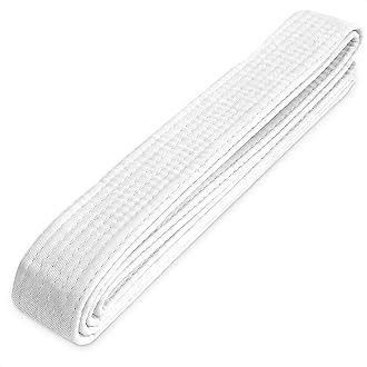 حزام كراتيه خفيف ابيض @