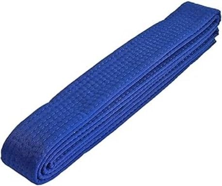 حزام كراتيه خفيف ازرق @