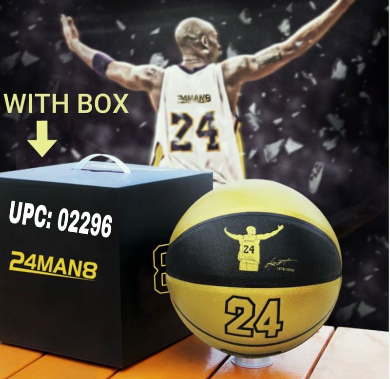 كرة سلة ليكرز اصلي مع بوكس Gold #