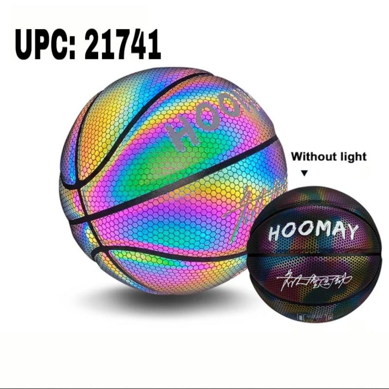 كرة سلة ملون عاكس #