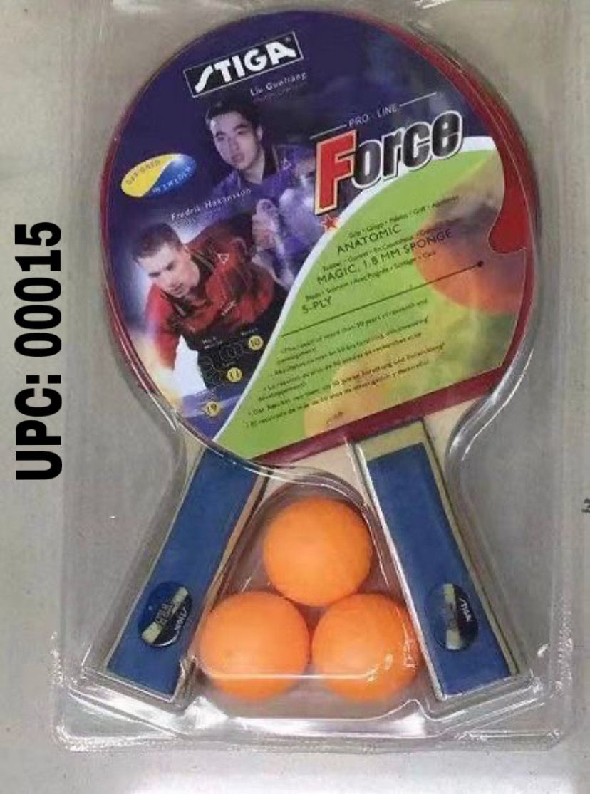 مضرب ستيجا زوجي مع ٣ كرات ✓