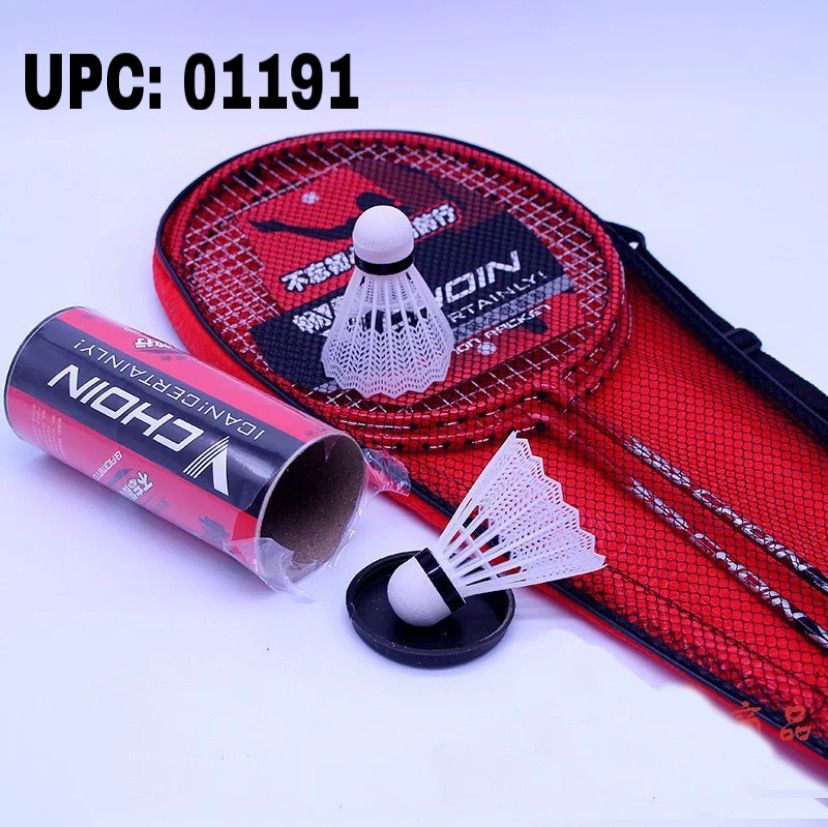 مضرب ريشة بالزوج Red @